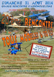 Affiche-2014-20Ã¨me Rencontre Tous ModÃ¨les & To Fly_Web vignette