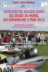 Affiche rencontre Roger DERY 2015